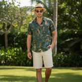 Jungle Secret Language, – Wild Hunting Hawaiian Print Shirt
